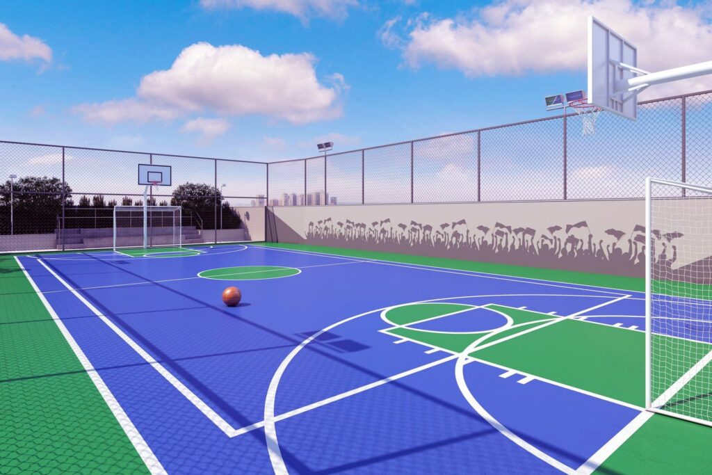 Cercamento de Quadra Poliesportiva: Técnicas Profissionais - Linear